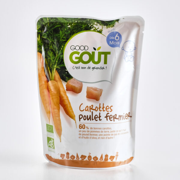 Porgandipüree kanalihaga, peale 6 kuud 190g Good Gout